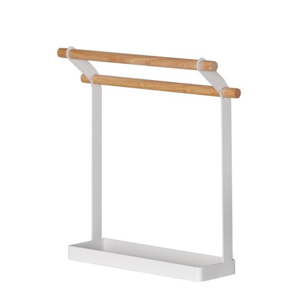 Stable Standing Towel Rack Durable Metal Dishcloth Storage Rack New Towel Drying Rack  Kitchen