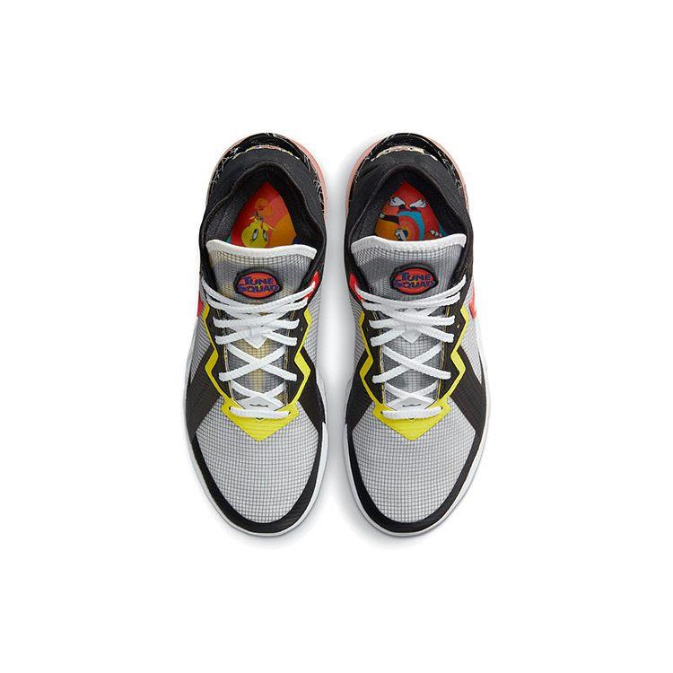 Space Jam x LeBron 18 Low Сильвестр x Nike Твити Унисекс Кроссовки Серый Белый Черный CV7562-103