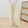 Women's Casual Fashion Sleep Pants Loungewear Pants Wearable As Outerwear High-Waisted Pants