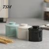 Butter Crock for Counter Ceramic with Lid, Bell Shaped Dish, Sealed Countertop Keeper Lid Keeper, Storage Jar Fresh Soft & Spreadable Minimalist