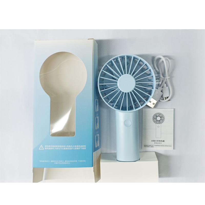 Portable USB Rechargeable Mini Fan for Dorms, Desktops, Outdoor Use