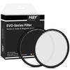 Black Mist 77mm HD EVO Black Mist Filter Kit Compatible with Both Magnetic and Thin Stain Water Scratch Resistant H&Y 1/4 Screw-in Types, Frame,