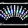 DIY LED Sound Spectrum Analyzers Kit With PCB Board And Protective Enclosure For Electronics Learning Projects