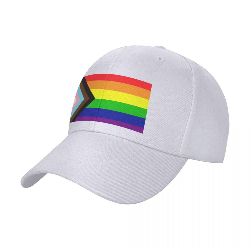 Кепка с флагом Progress Pride, бейсбольная кепка, военные тактические кепки, шляпа от солнца для косплея, женская унисекс