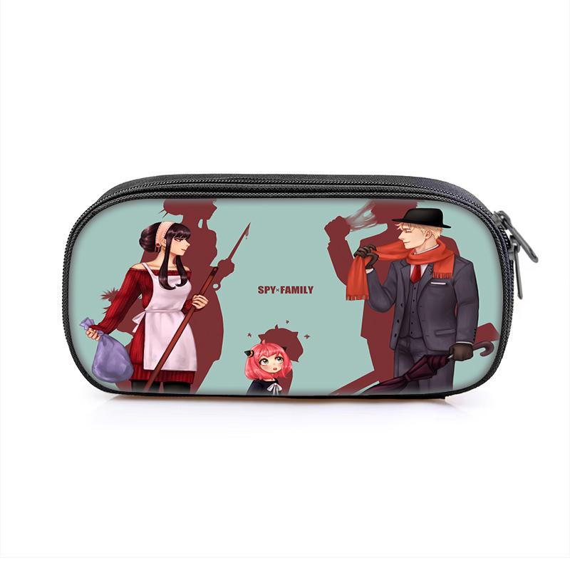 SPY×FAMILY пенал универсальный мультяшный большой вместимости популярный товар, лучший подарок для мальчиков и девочек на школьные дни рождения