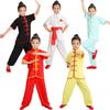 Martial Arts Costume Suits Tai Chi Boys and Girls Traditional Chinese Kung Fu Uniforms Tai Chi Folk Performance Stage Costumes