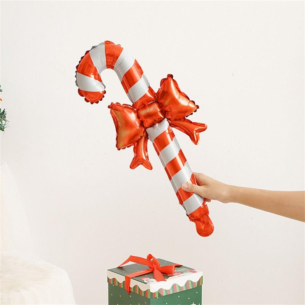Merry Christmas Santa Claus Foil Balloons Gingerbread Man New Year Balloon Party Decorations
