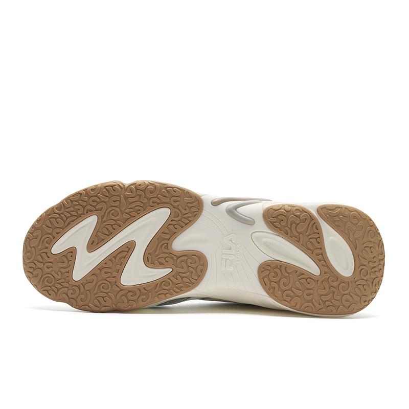 Fila Размытый 2025 Мода Универсальный Удобный Простой Спортивный Дышащий Легкий Низкий верх Повседневная обувь Мужские кроссовки Белый Серебристый F12M532120FGT