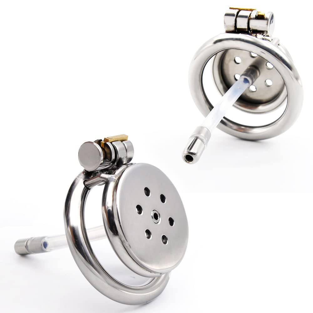 Chastity Stainless Male Chastity Chastity Chastity Device with Cock Chastity Cock Couple Chastity Penis SM SM SM Adult Adult Goods Belt, Steel, Flat,