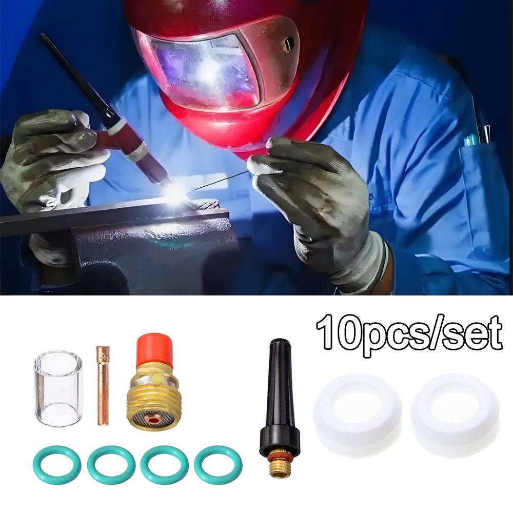 Аксессуары Сварочная горелка для DIY Профессиональный Высокотемпературная стойкость Сварочные кварцевые сопла Сварочные инструменты TIG