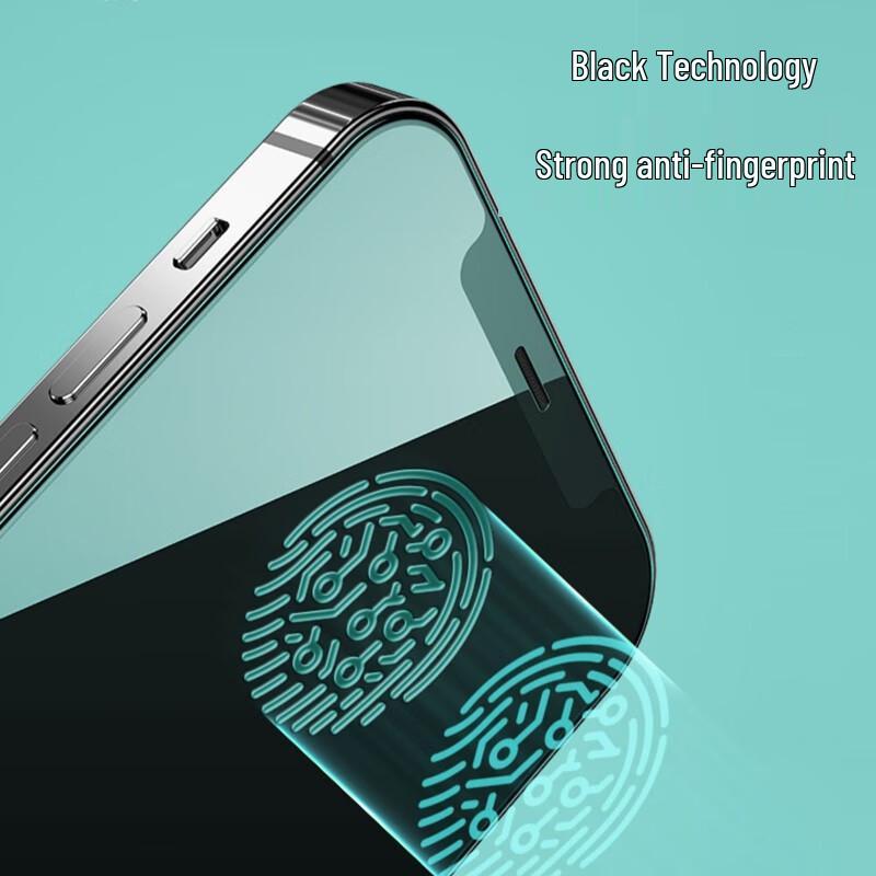 BYZ Green Light Eye Protection Tempered Glass for iPhone 12/12 Pro