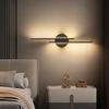 Modern Line LED Wall Lamp 55CM 71CM Bedroom Bedside Nordic Long Sconce Light Living Room Aisle Background Hotel Lighting Fixture