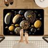 3D Оптическая Иллюзия Коврик для Ванной Нескользящий Коврик для Ванной с Рисунком Гальки Быстросохнущий Абсорбирующий Напольный Коврик для Ванной Ванны Душа Раковины