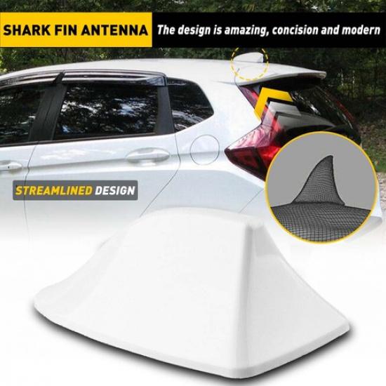 White Shark Antenna Fin 2011-2016 Fit Hyundai Elantra 96210-3X100YAC US Shipping