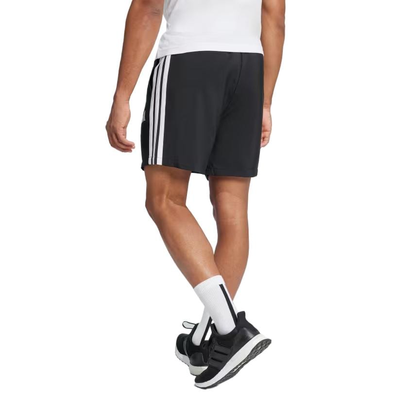 adidas Базовые шорты-чиносы с 3 полосками для мужчин, повседневные, черные JE6436