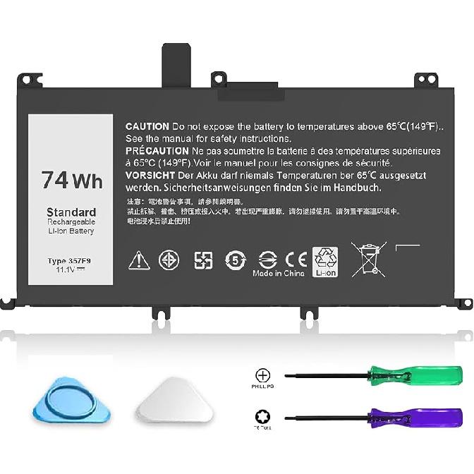 56WH 33YDH Laptop Battery for Dell Inspiron 17 7000 7773 7778 7779 7786 G3 15 3579 3779 15 7577 G5 5587 G7 7588 Latitude 13 3380 14 3490 15 3590 3580