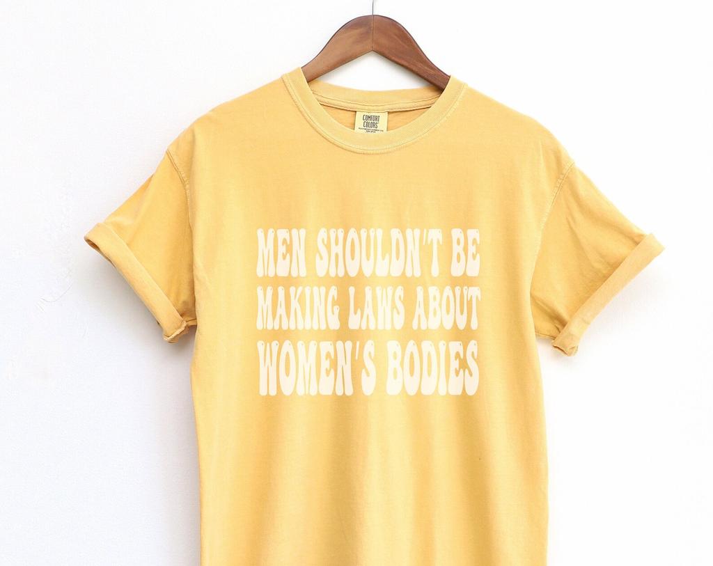 My Body My Choice Comfort Colors TShirt Abortion-rights Shirt Pro Roe v Wade Shirt I Dissent When Injustice Becmes Law Reproductive Rights