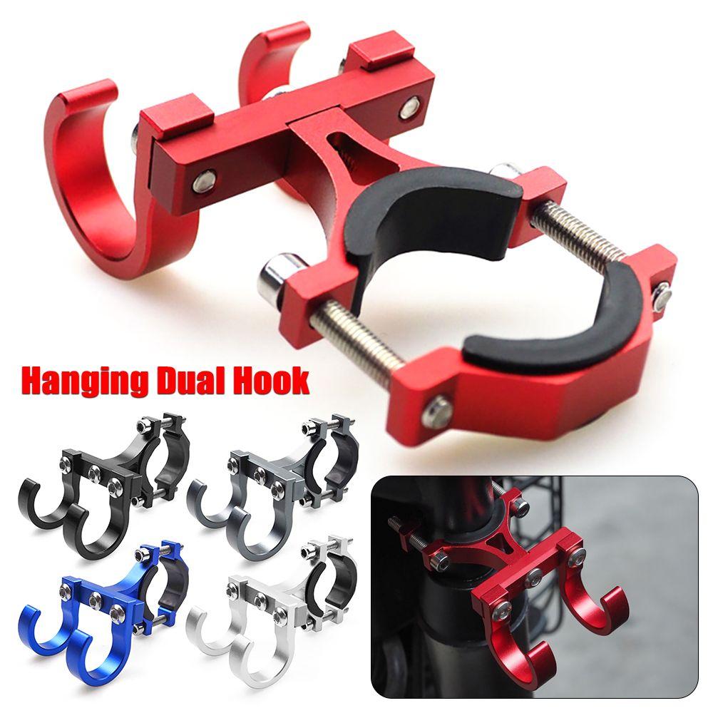 Handlebar Fixed Helmet Bags Gadget Hanging Dual Hook Electric Bicycle Accessories Front Hanger