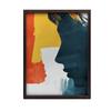 Peace Profile Peace Profile, 40X50 Cm, Black Aluminum Frame, 230 Gsm Matte Paper