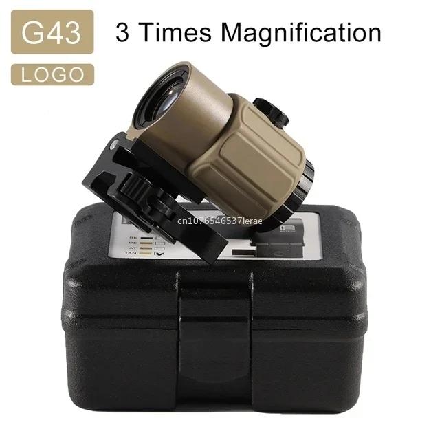 Тактический Airsoft Прицел-увеличитель G45 5X с коллиматорными прицелами 558 553 EXPS3 Красная точка Комбо Оптика QD Крепление Weaver Fit 20MM Рельсовое крепление С полной маркировкой