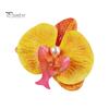 Artificial Moth Orchids Hair Clip Bohemia Hawaiian Faux Pearl Simulated Flower Duckbilled Clamp Hairpin Hair Barrette Women Hair Accessories Headwear