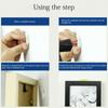 Plastic Cross Stitch Invisible Hanging Painting Wall Mount Photo Frame Hook Hanger Picture Nail