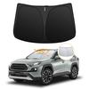 Toyota RAV4 50 Series Windshield Sunshade Light Blocking Insulation April 2019 Current RAV4 Sun Protection Sunshade UV Protection 5 Layer Structure