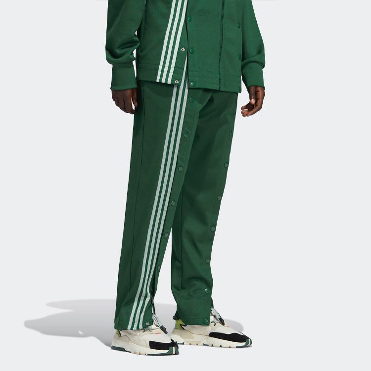 Adidas Штаны унисекс в полоску Originals x Ivy Park Collaborative Casual Sweatpants Green GV1587