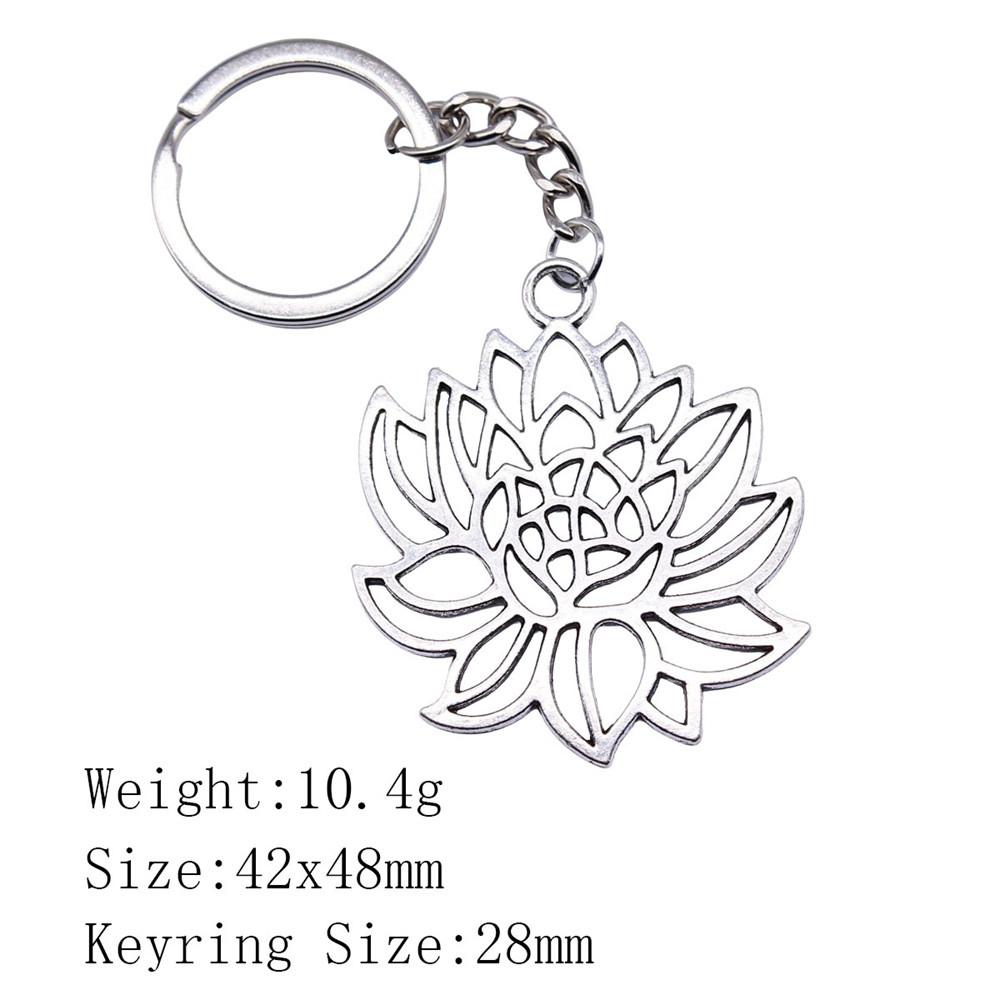 Новые поступления Брелок для ключей Женщина Цветок Жизни Брелок для ключей Biz Новинка в связках ключей