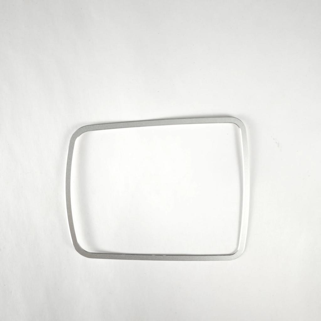 For Mercedes Benz ML GL Class Car Console ES Multimedia Button Panel Frame Stickers Interior Decoration Aluminium Alloy Trim