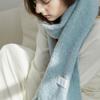 TATIANA Pastel Cloud Wool Blended Tassel Muffler MF8123 2 Colors