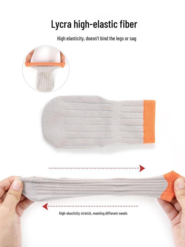 Детские нескользящие хлопковые носки для мальчиков и девочек - Весенне-осенний стиль