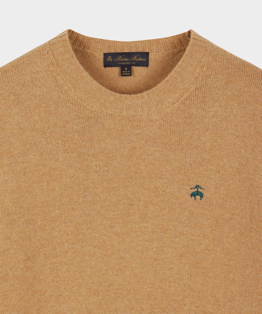 BROOKS BROTHERS [Heritage] Wool Cashmere Solid Sweater (Orange) (Bbwrmhg412)