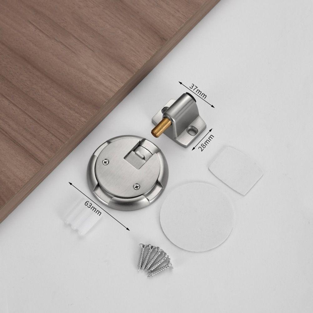 Держатель двери из цинкового сплава, не требующий сверления, дверной стопор, новая дверная присоска, дверь