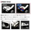80 Series and Esquire Compatible Muffler Cutter Type Dual Exhaust with Drop Custom S YOURS Voxy, Noah, 2, [Titanium-Look], Protection, Chrome-Tipped