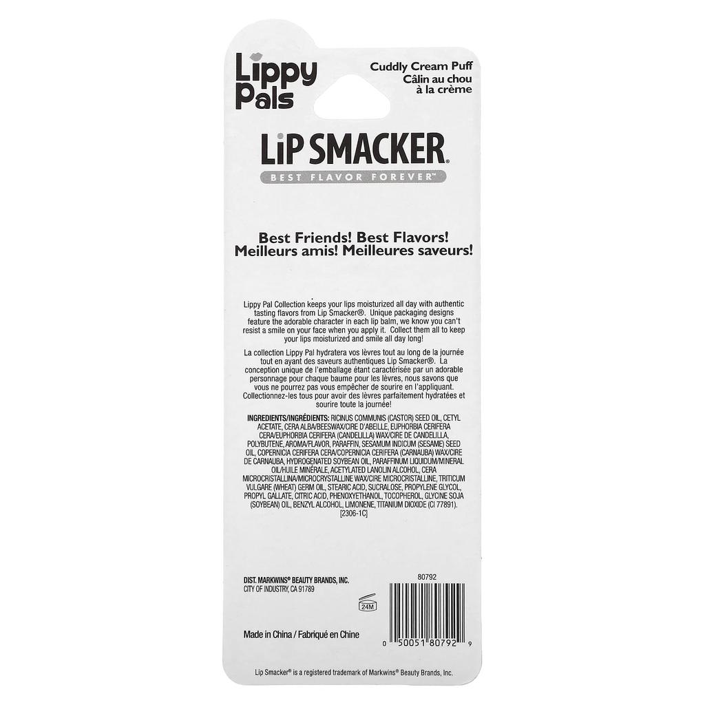 Lip Smacker Lippy Pals Balm, Panda, мягкий крем-помадка, 4 г (0,14 унции)