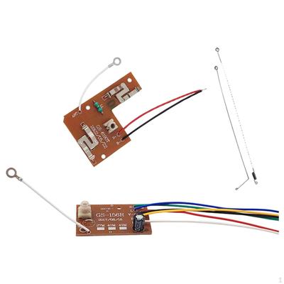 RC Радиопередатчик Приемная плата 40 МГц Схема PCB Запасные части DIY Аксессуары 4CH DC