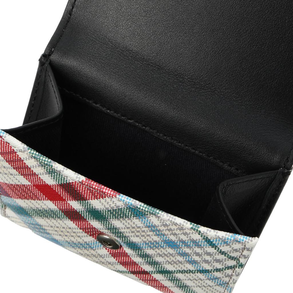Кошелек 51150003U ПРИНТ SAFFIANO КЛЕТКА MADRAS [Vivienne Westwood] Двойной [товар]
