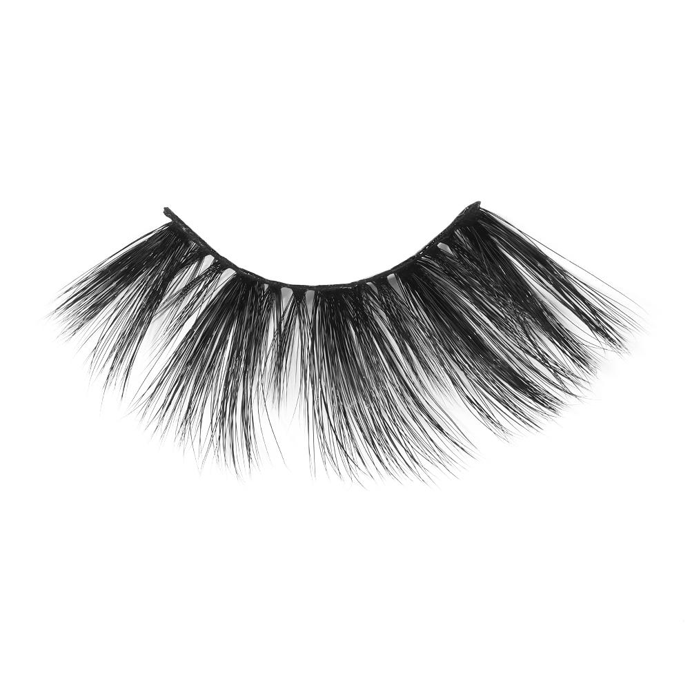 Cruelty-free Wispies Fluffies 3D Faux Mink Lash Thick Long False Eyelashes Eyelashes Extension