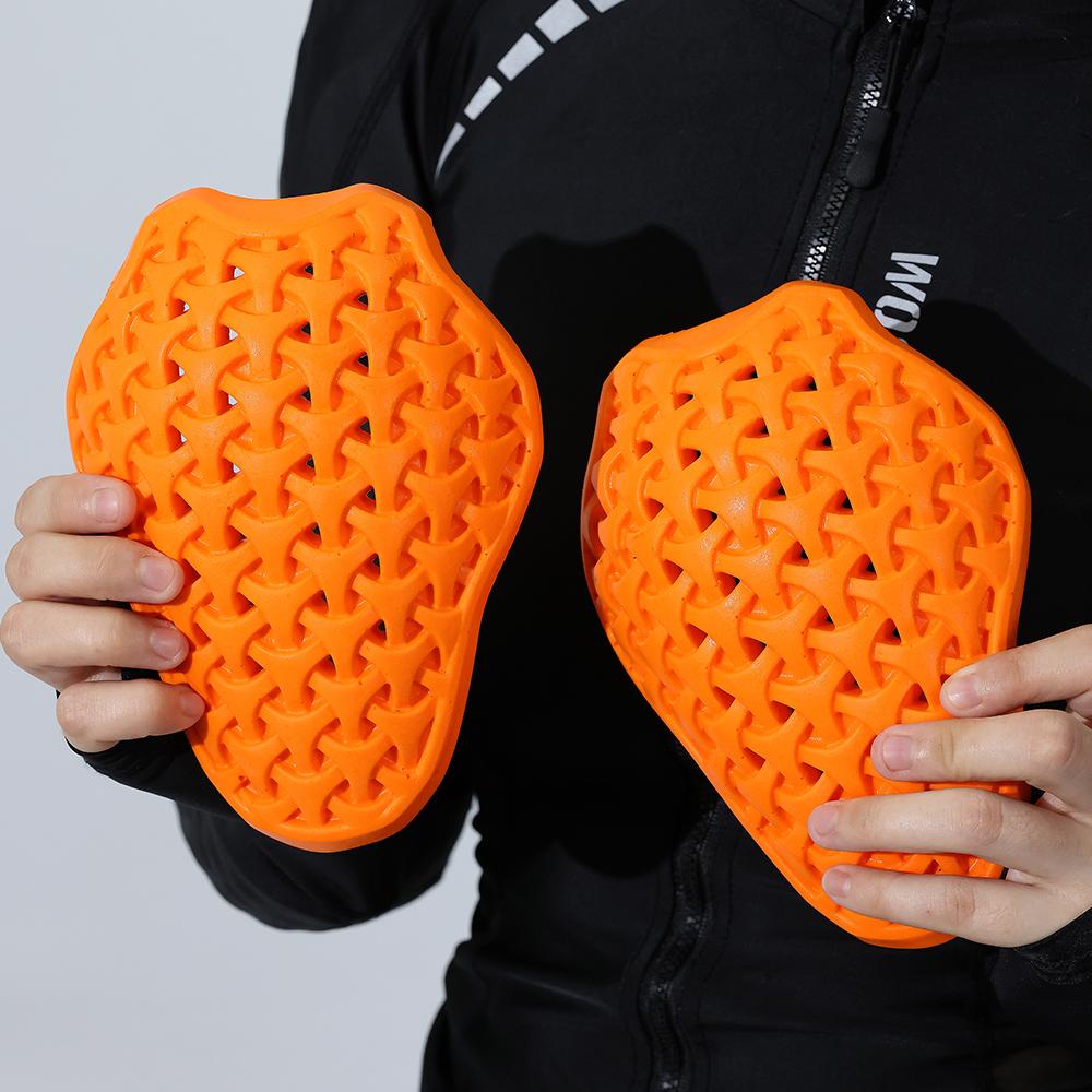 Wosawe Одобренные CE ПУ съемные и сменные наплечники для мотоцикла Наплечники для мотокросса Мягкие наплечники Защитные накладки