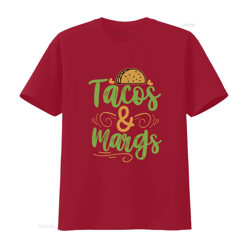 Футболка Tacos and Margs винтажная стираная эластичная универсальная унисекс дышащая мужская мягкая с принтом удобная слегка стильная