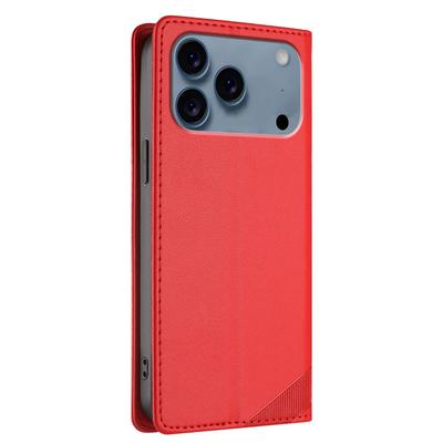 Чехлы для iPhone 17 Pro Max в стиле панк с тиснением, кошелек-подставка, кожаная обложка