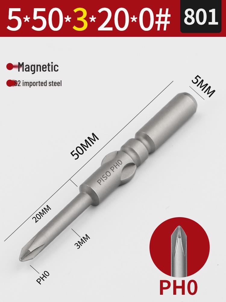 Импортные биты для магнитной электрической отвертки из стали S2 5 мм (801/800), Набор из 101 предмета