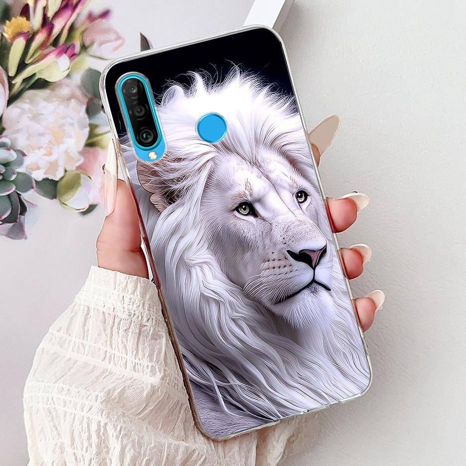 Чехол для Huawei P30 Lite Крутой чехол с узором дракона Прозрачный силиконовый Мягкий тонкий чехол для телефона Для Huawei P30 Pro P 30 Lite P30Lite Сумки