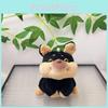 Adorable Cartoon Bee Dog Plush Toy Creative Doll Cute Keychain For Couples Gift