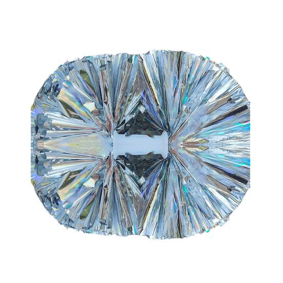 Yousheng Double-headed Metallic Pom Poms Cheerleading Flower Ball with Handle Team Sports Spirit Party Kids Adults Cheer Pompoms