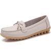 New Woman Flats Shoes Ballet Flat Sneakers Genuine Leather Spring Soft Moccasins Ladies Boat Ballerina Espadrilles Creepers