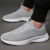 Breathable Men Running Shoes Lightweight Men'S Sports Shoes Anti-Slip Male Casual Sneakers Outdoor Walking Shoes Lace-Up 2024
