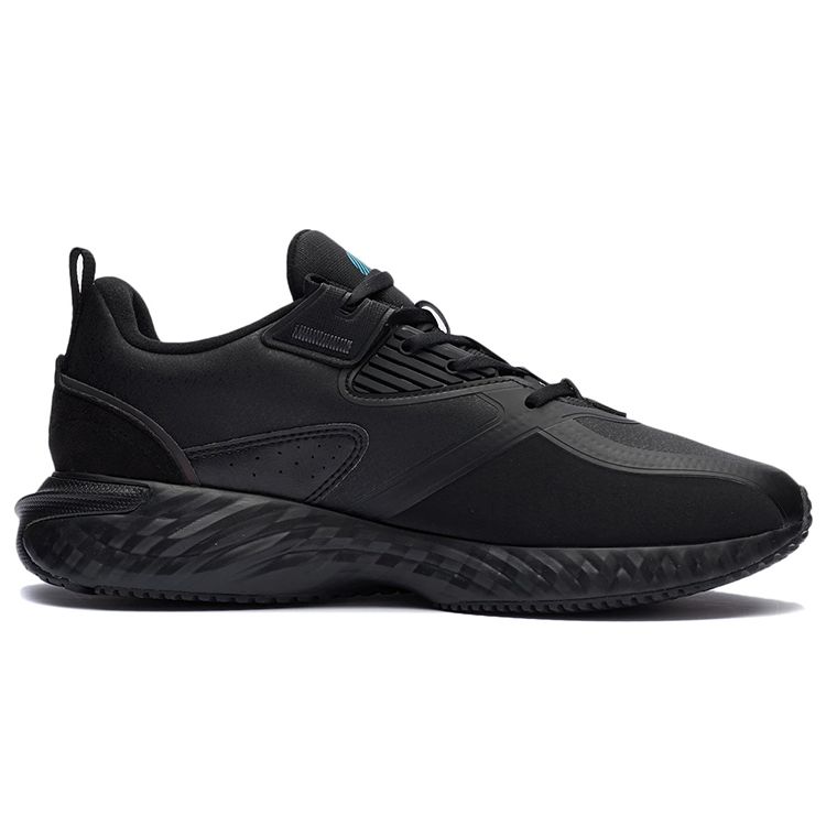 Li Ning Protective Cloud Low-Top Running Shoes Men Sneakers Black AGLR233-3