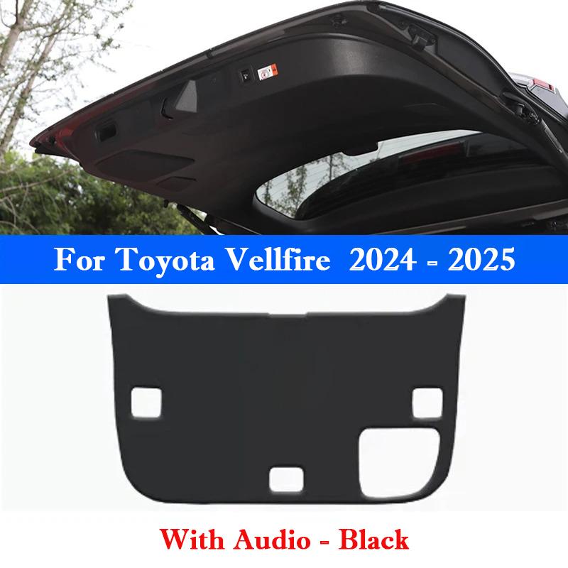 Для Toyota Vellfire 2015-2026 Автомобильный Задний Багажник Дверь Анти-Пинающая Накладка Грузовой Вкладыш Задняя Дверь Защита от Царапин Декор Салона Наклейка